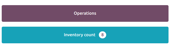 El tablero de Código de barras con un número asignado.