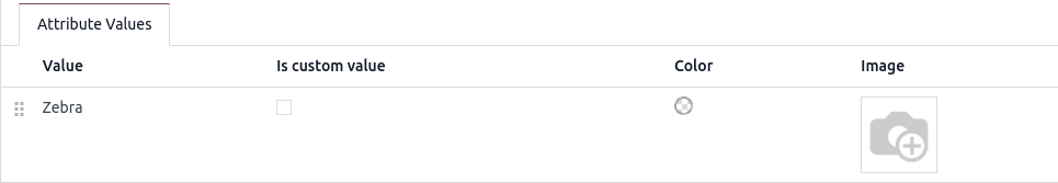 Agregar una imagen del patrón a un atributo.