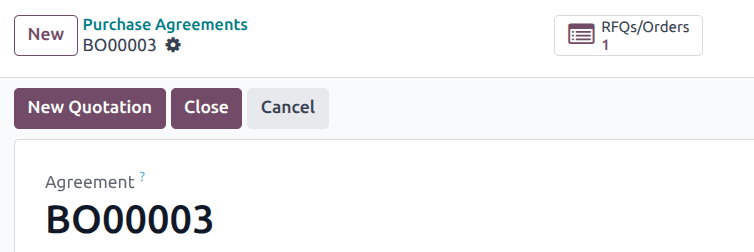 Botón inteligente de Solicitudes de cotización/Órdenes dede el formulario de la orden abierta. 