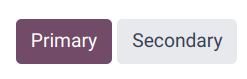 Botones primarios y secundarios
