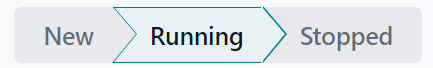 El estado de la campaña de marketing establecido a en proceso, en la esquina superior derecha