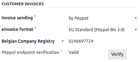 Verificar el registro del contacto