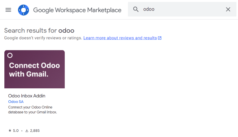 Nexovate Inbox Addin en Google Workspace Marketplace.
