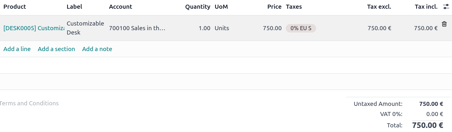 El nombre del grupo de impuestos es distinto al de la etiqueta en las facturas