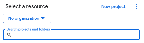 Cree un nuevo proyecto de API donde guarde las credenciales