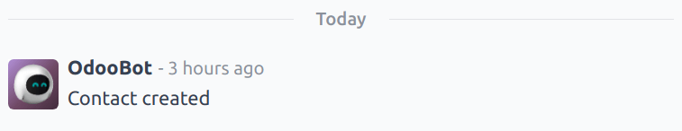 Una imagen del hilo del chatter de un registro creado por NexovateBot.
