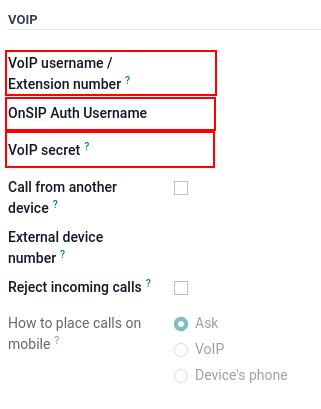 Integración del usuario Axivox en las preferencias de usuario de Nexovate.